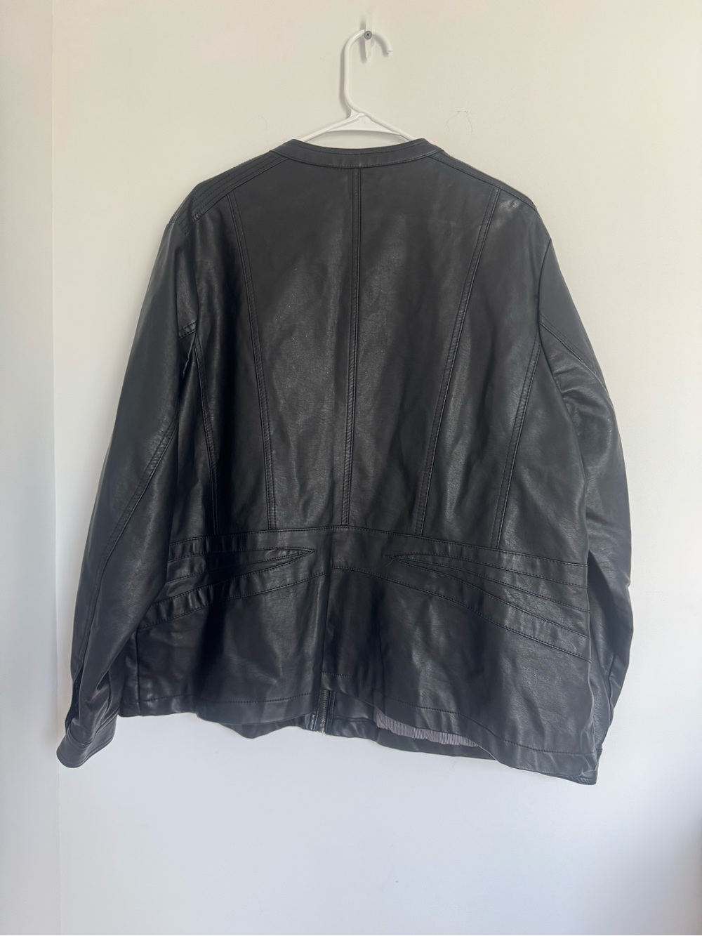 Apt 9 Classic Black  Jacket -Zip Front Coat - Picture 5 of 6